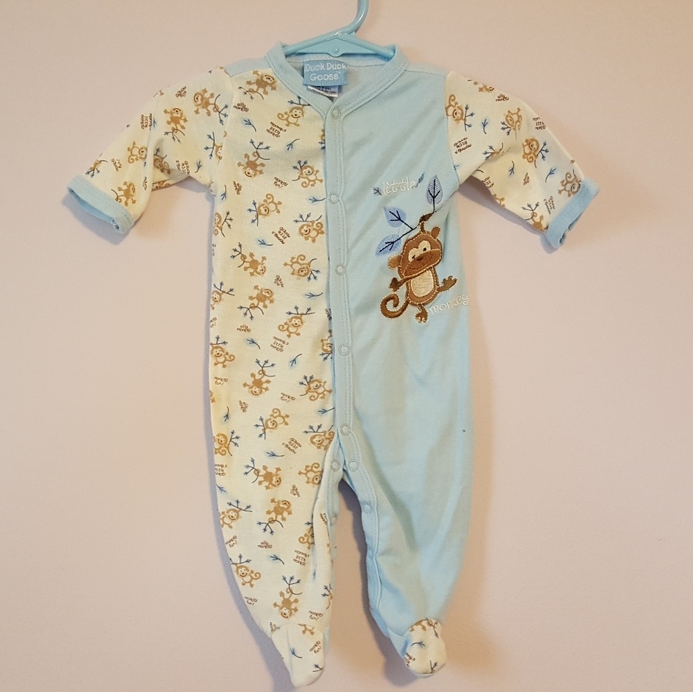 0-3 Months Boys Pajamas